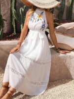 Rochie Lunga Jolien Alba