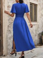 Rochie Lunga Bruno Albastra - imagine 2