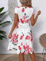 Rochie Scurta Jose Alba Inflorata - imagine 2