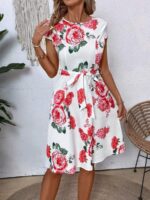 Rochie Scurta Jose Alba Inflorata - imagine 3