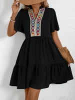 Rochie Scurta Yanara Neagra