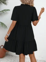 Rochie Scurta Yanara Neagra - imagine 2