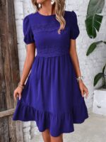 Rochie Scurta Delilah Albastra - imagine 3