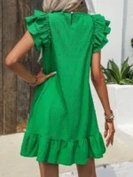 Rochie Scurta Rozalisa Verde - imagine 2