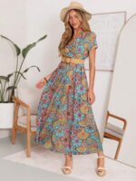 Rochie Midi Laya Multicolora