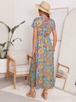 Rochie Midi Laya Multicolora - imagine 2