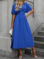 Rochie Lunga Kendra Albastra - imagine 3