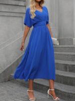 Rochie Lunga Kendra Albastra - imagine 5