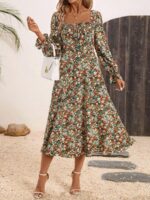 Rochie Lunga Morgan Inflorata