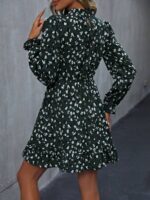 Rochie Scurta Fien Verde Inchis - imagine 2
