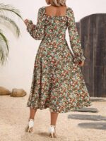 Rochie Lunga Morgan Inflorata - imagine 2
