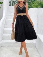 Rochie Midi Delphine Neagra