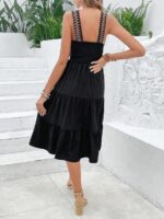 Rochie Midi Delphine Neagra - imagine 2