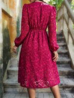 Rochie Midi Anjali Rosie - imagine 2