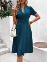 Rochie Midi Caroline Albastra