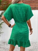 Rochie Scurta Beka Verde - imagine 2