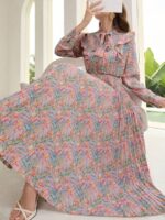Rochie Lunga Jackie Multicolora - imagine 3