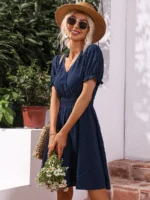 Rochie Scurta Terna Bleumarin - imagine 4
