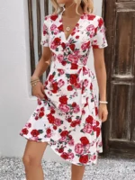 Rochie Midi Camilla Alba Inflorata - imagine 3