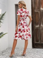 Rochie Midi Camilla Alba Inflorata - imagine 2