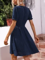 Rochie Scurta Terna Bleumarin - imagine 2