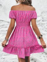 Rochie Scurta Anjaly Roz - imagine 2