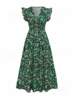 Rochie Midi Costina Verde - imagine 2