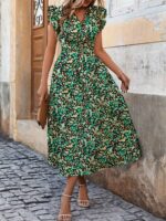 Rochie Midi Costina Verde