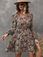 Rochie Scurta Demina Multicolora