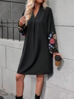 Rochie Scurta Jensine Neagra - imagine 3