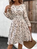 Rochie Scurta Paola Alba Cu Print Multicolor - imagine 3