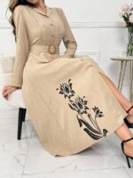 Rochie Lunga Spela Crem