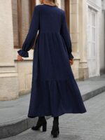 Rochie Lunga Xandra Bleumarin - imagine 2