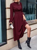 Rochie Lunga Hecuba Grena - imagine 3