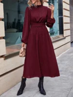 Rochie Lunga Hecuba Grena - imagine 5