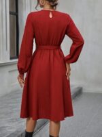 Rochie Midi Abigel Caramizie - imagine 2