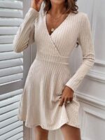 Rochie Scurta Birkita Crem