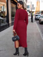 Rochie Midi Danica Grena - Marimi Mari - imagine 2