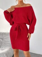 Rochie Tricotata Scurta Dyanna Rosie