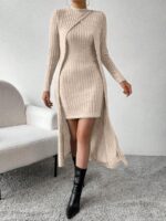 Rochie Scurta Sorana Crem Deschis - imagine 5