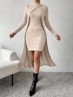 Rochie Scurta Sorana Crem Deschis
