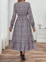 Rochie Midi Aislinn Multicolora - imagine 2