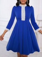 Rochie Scurta Elodye Albastra