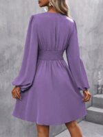 Rochie Scurta Kaida Lila - imagine 2