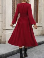 Rochie Midi Maty Grena - imagine 2