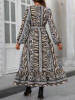 Rochie Midi Ming Multicolora - imagine 2