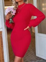 Rochie Tricotata Scurta Pensry Rosie