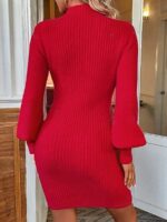 Rochie Tricotata Scurta Pensry Rosie - imagine 2