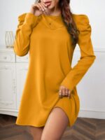 Rochie Scurta Kanika Galbena - imagine 3