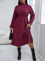 Rochie Midi Azya Grena - Marimi Mari - imagine 3